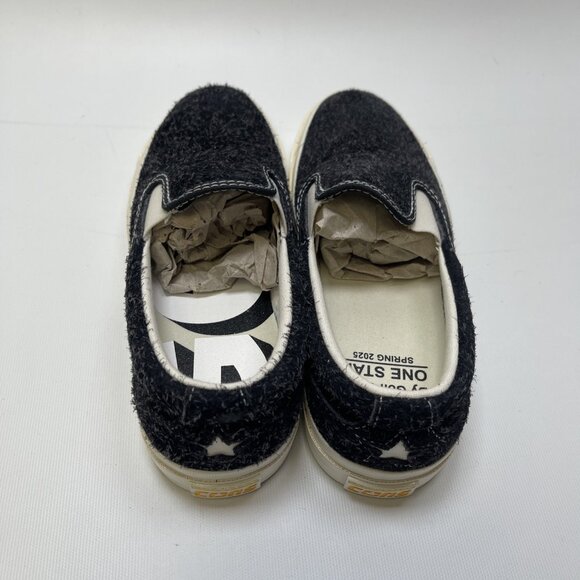 Converse x GOLF le FLEUR One Star Slip Pro Shoes Slip-On Black Women Sz 7.5 NEW - Picture 4 of 10